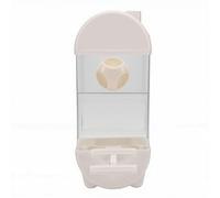 ZJchao Automatic Bird Feeder, Transparent Gravity Pet Feeder, 800ml Capacity, Spill Proof Design for Small Medium Birds (Parakeets, Parrots, Cockatiels, Lovebirds), Indoor & Outdoor Use (800ml)