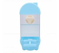 ZJchao Automatic Bird Feeder, Transparent Gravity Pet Feeder, 800ml Capacity, Spill Proof Design for Small Medium Birds (Parakeets, Parrots, Cockatiels, Lovebirds), Indoor & Outdoor Use (800ml)