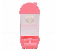 ZJchao Automatic Bird Feeder, Transparent Gravity Pet Feeder, 800ml Capacity, Spill Proof Design for Small Medium Birds (Parakeets, Parrots, Cockatiels, Lovebirds), Indoor & Outdoor Use (800ml)