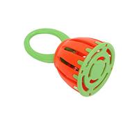 ZJchao Baby Cage Bell Rattle, Baby Bell with Oval Handle Design Handbell Orff Percussion Instrument Kid Early Education Music Toys Cage Shaker for Early Training