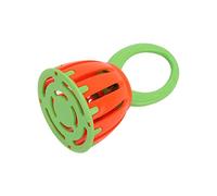 ZJchao Baby Cage Bell Rattle, Handbell Orff Percussion Instrument Kid Early Education Music Toys with Oval Handle Design Baby Bell Cage Shaker for Early Training