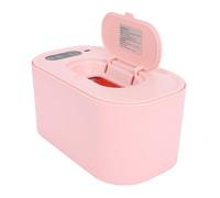 ZJchao Baby Wipe Warmer, Portable 2 in 1 Heating Top with Auto Return Design, Digital Display, Holds 80 Wipes with One Click Temperature Adjustment, for Home and Travel (Pink) (Pink)
