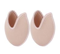 ZJchao Ballet Pointe Covers Toe Pads Protectors for Pointe Shoes with Breathable Fabric Slip Cushion Prevent Friction Bunion Pain Relief Reusable Washable for Dancing Running Hiking