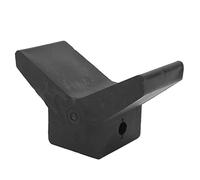 ZJchao Black Rubber Bow Stop Rubber Y Block for Boat Trailer 4 in X 4 in X 0.5 in with Oil Fuel Salt Resistant Non- Material for Ski Fishing Sailboat Replacement