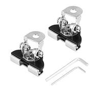 ZJchao Bracket Lights Pillar Universal Iron Work Light Bracket Kit 2Pcs Adjustable Mount Holder for LED Lamps Off-Road Use Durable Construction