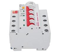 ZJchao Breakers 30a 220 Smart WiFi Circuit Breaker with Remote Control Application Control for 1P/2P/3P AC230V/400V Systems PA66-DSM Flame Retardant Housing (4P 80A)