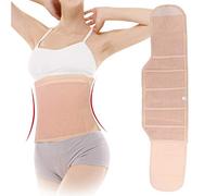 ZJchao Breathable Postpartum Belly Belt for Pregnant Women, Abdominal Support Waist Trainer with Mesh Design, Maternity Body Shaper for Postnatal Care, Size