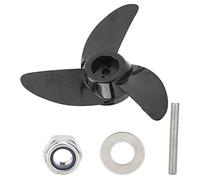 ZJchao Brushless Electric Thruster Propeller Accessory Plastic Boat Propeller Marine Propeller Designed for Speed Efficiency Easy to Maintain with Fine Workmanship