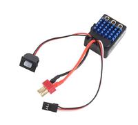 ZJchao Brushless ESC for RC Cars 1:18 1:16, Sensorless Motor Speed Controller with Short Wires, Remote Control Electronic Speed Control Compatible with 35A Systems