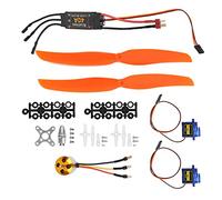ZJchao Brushless Motor And ESC, A2212 1000KV Brushless Motor 40A ESC SG90 9G Micro Servo 1060 Propeller 1000KV 40A 9G Servo 1060 Propeller Rc Rc Kit for (A2212 1000KV 40A SG90