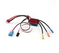 ZJchao Brushless Motor, Brushless ESC Electronic Speed Controller for 1/14 1/16 Remote Control Off Road Truck Electric Motor Dc ESC Electric Speed Controller (Black #25)