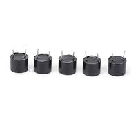 ZJchao Buzzer, Buzzer 5V Long Sound Electromagnetic Type 10 Pcs Button with Directly Insert SOT Tube