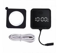 ZJchao Cam 3MP Window Camera, Magnetic Adhesive Mount, 2.4G 5G Dual Band, Human Detection, Two Way Audio, Night Vision, Time Display, for Home Aquarium RV Security (Black)