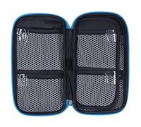 ZJchao Camera Filters Case, Filter Pouch Large Capacity Shock Carry Case, Holds 9 Filters, for Camera Lens, 30mm to 82mm Filters, Memory Card, Easy Attachment to Belt, Backpack or