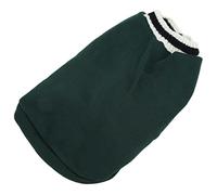 ZJchao Campus Knitted V Neck Dog Sweater for Small and Medium Pets - Cozy, Fashionable, and Warm for Autumn and Winter (XS)