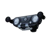 ZJchao Car Phone Holder, Car Phone Holder Aluminum Alloy with Stable Support for Vehicle (Black)