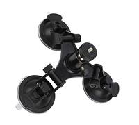 ZJchao Car Suction Cup Mount Holder for OSMO ACTION Sports Camera with Angles and Dual Screw Sockets