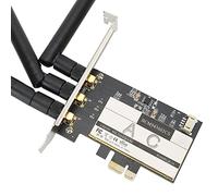 ZJchao Card 802.11AC WiFi + 4.0 PCI-E Desktop Adapter with 3 Antennas for Enhanced Performance