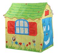 ZJchao Children Playing Tents Foldable Playhouse RollUp Door Kids Playhouse Indoor Outdoor for Family Parties Yellow Green