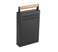 ZJchao Coffee Ground Drawer Knock Box, Coffee Knock Drawer Box with Handle Black Approx. 21 X 37 X 7.5cm / 8.3 14.6 3.0in Container for All Lovers