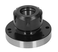 ZJchao Collet Chuck for Lathe, Collet Carbon Steel 80mm Diameter Chuck Lathe Accessory Metal Adaptor for CNC Milling Machine ER32