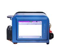 ZJchao Compact Handheld Inkjet Printer with LED Touch Display, 12.7mm Print Height Portable Coding Device for Expiry Date and Barcode Marking