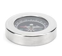 ZJchao Compass, Pocket Compass 60mm Stainless Steel Portable with Small Size for Camping Hiking (Silvery White)