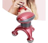 ZJchao Cordless Mini Massager, Electric Handled Massager, Portable Battery Powered Whole Body Massager, Portable Hand-held Electric Vibrating, for Relieve Neck Back Arms Legs Body Stress