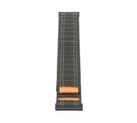 ZJchao Coros Watch Band 24mm Soft Lightweight Nylon Strap Adjustable Secure Fit for Outdoor Sports Fitness Hiking Climbing (OD Green)