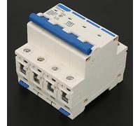 ZJchao Current Electrical Safety Miniature RCCB Circuit Breaker 4P 32A Current Protection for Secure Electrical Systems 400V