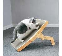 ZJchao Deformable Cat Scratching Pad - Premium Scratch Lounge Board for Active Cats, Stylish Cat Furniture (Original Color)