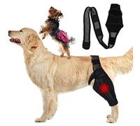 ZJchao Dog Elbow Protector Pads for Canine Elbow and Shoulder Support Elbow, Dog Knee Leg Sleeve, for Dysplasia, Osteoarthritis, Elbow Calluses, and Shoulder Dislocation, Small Medium Dogs (M)