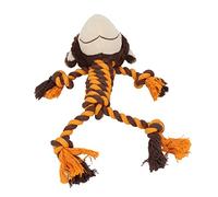 ZJchao Dog Toys For Aggressive Chewers, Indestructible Dog Toy Relieve Anxiety 3D Molar Plush Squeaky For Puppy, Small, Middle, Large (Monkey)