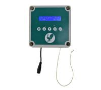 ZJchao Door Large Automatic IP44 Automatic Chicken Coop Door Controller with Timer, Light Sensing Remote Control Chicken Coop Actuator Motor for Farm Use
