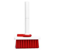 ZJchao Double-Headed Keyboard Brush Cleaner Kit 5 in 1 Multifunctional 3 Row Detachable Structure for Headphones, Mobile Phones, Computers, Tablets, White Red