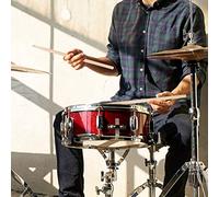 ZJchao Drum Sticks, Drum Stick 2 Pairs of 5A 5B Maple Wooden Jazz Kit Drumstick Musical Instrument Accessory (5A sticks)