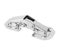 ZJchao Durable Furniture Hardware Cold Rolled Steel Cabinet Hinges 10Pcs Bridge Shape Heavy Duty Hardware for Effortless Installation and Long-Lasting Use in Modern Furniture (4 inch pin Hinge)