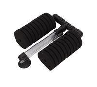 ZJchao Efficient Aquarium Double Bio Sponge with Easy Maintenance and Secure Suction Cups for Freshwater and Saltwater Tanks