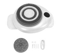 ZJchao Electric Back Scrubber for Shower, 360° Rotating Wall Mounted Body Brush with Magnetic Charging, 3 Speed