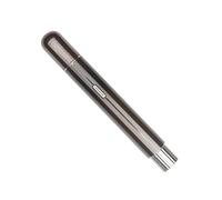 ZJchao Electric Eyebrow Trimmer, Cordless Portable Nose Hair Trimmer with LED Light, Washable Head for Precise Grooming and Travel Use (Grey)