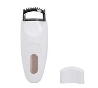 ZJchao Electric Heated Eyelash Curler USB Rechargeable Lash Curling Wand with Anti Scald Comb Adjustable Temperature for At Home Travel White