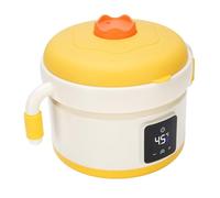 ZJchao Electric Lunch Box, Rechargeable Smart Heated Toddler Feeding Bowl Food Warmer Lunch Box Electric Food Warmers with Heater Thermal Bowl for Complementary