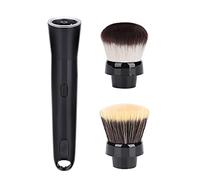 ZJchao Electric Makeup Brush Rotating Automatic Foundation Blush Brushes USB Rechargeable Black