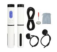 ZJchao Electronic Jump Rope with LED HD Screen, 4 Modes Calorie Recording Smart Exercise Skipping Rope Design 360° Rotation PVC Rope 2.8m for Workout Fitness