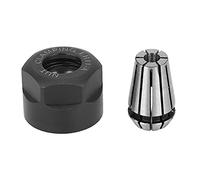 ZJchao ER11 Collet, ER11 Spring Collet Set Clamping Nuts Lathe Parts ER11 Chuck Collets CNC Machine Accessories for CNC Milling Engraving Machine (4mm Chuck)