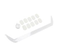 ZJchao Eyebrow Shaping Ruler, Transparent Acrylic Brow Measuring Tool with Standard Measurements for Eyebrow Design, Face Contouring and Symmetry