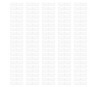 ZJchao Eyebrow Stencil Stickers Adhesive Disposable Brow Shaping Mapping Guide Tape for Professional Makeup Artists Beginners 100 Pcs C Type