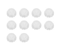 ZJchao Eyelash Glue Holder, 10Pcs Plastic V Shape Base Eyelash Extension Tool with Double Glue Holder for False Eyelashes Application Quick