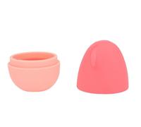 ZJchao Face Ice Roller, Proof Silicone Reusable Facial Ice Cube Roller for Skin Care, with Refreshing Cold Compress for Eye Beauty (Roseate)