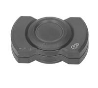 ZJchao Fidget Slider Toy Metal Stress Relief Slider for Anxiety ADHD ADD Portable Ergonomic Design with Compact Size 3.9 X 2.4 X 1.4 Cm (Black)